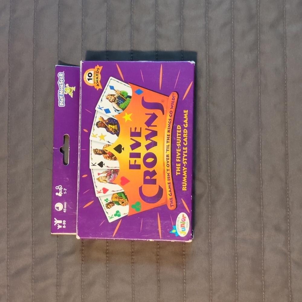 Five Crowns Rummy Style Card Game
